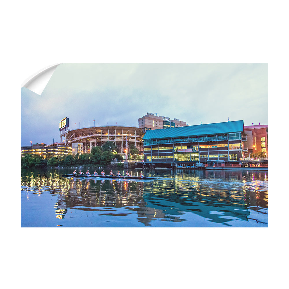 Tennessee Volunteers - Morning Row by Neyland - College Wall Art #Canvas