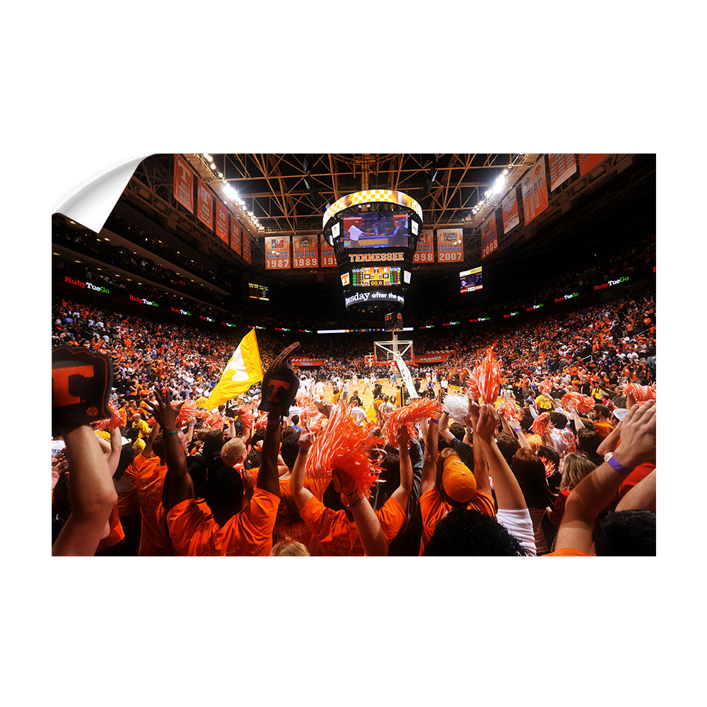 Tennessee Volunteers - Tennessee Basketball - College Wall Art #Canvas