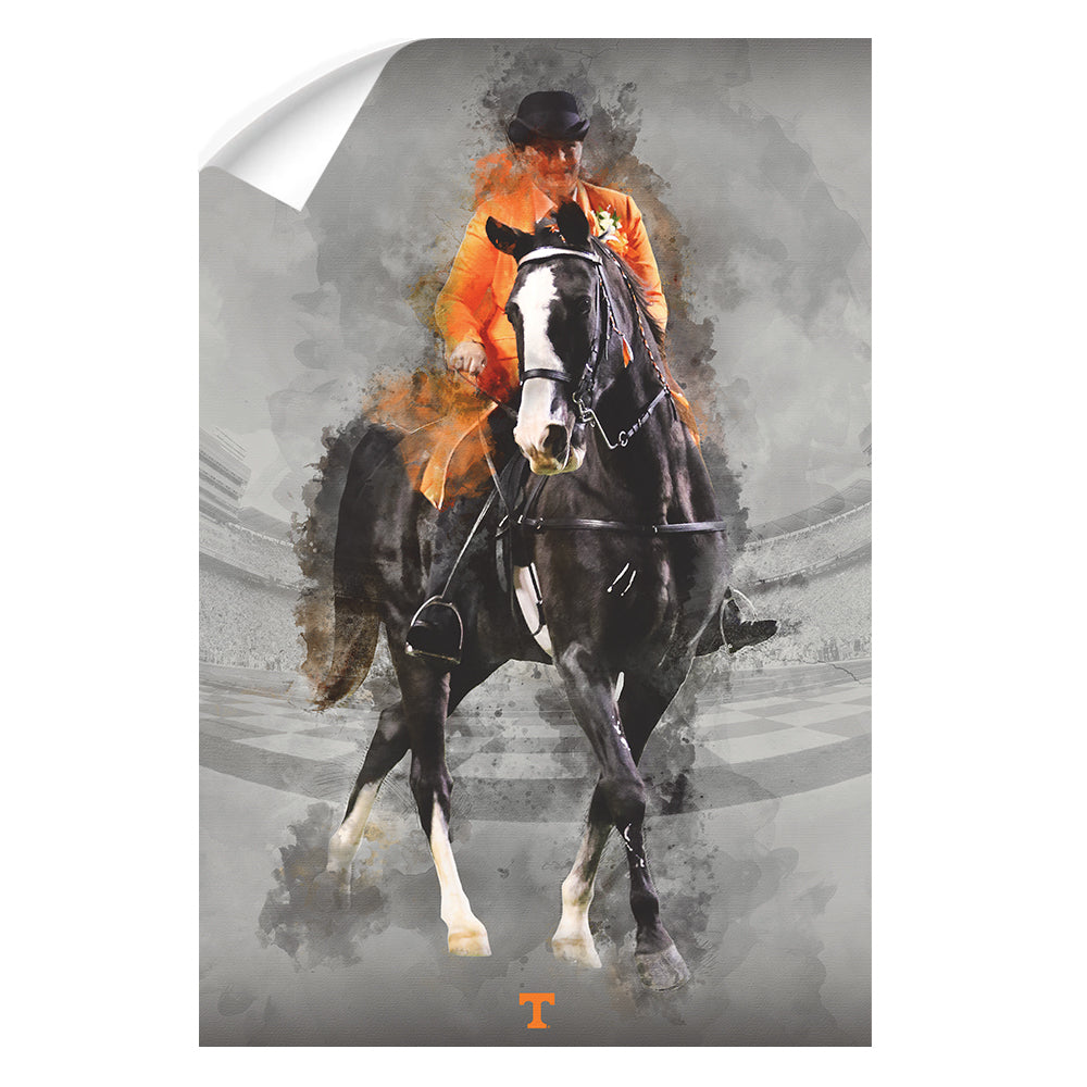 Tennessee Volunteers - TN Walking Horse - College Wall Art #Canvas