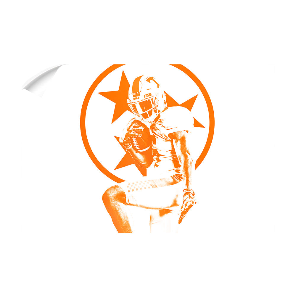 Tennessee Volunteers - Heisman Tri Star - College Wall Art #Canvas