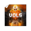 Tennessee Volunteers - Powered By The T Vols - College Wall Art #Wall Decal