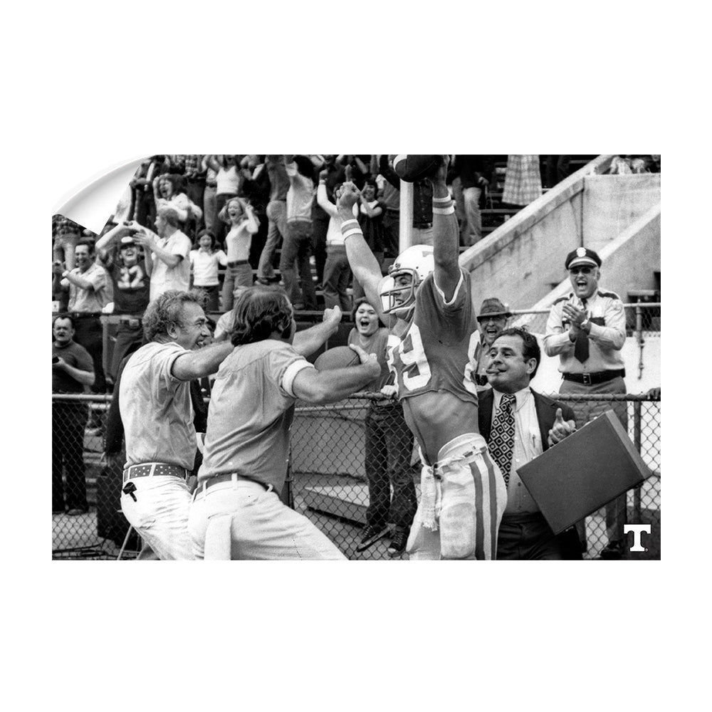 Tennessee Volunteers - Vintage Larry Seivers TD - College Wall Art #Canvas