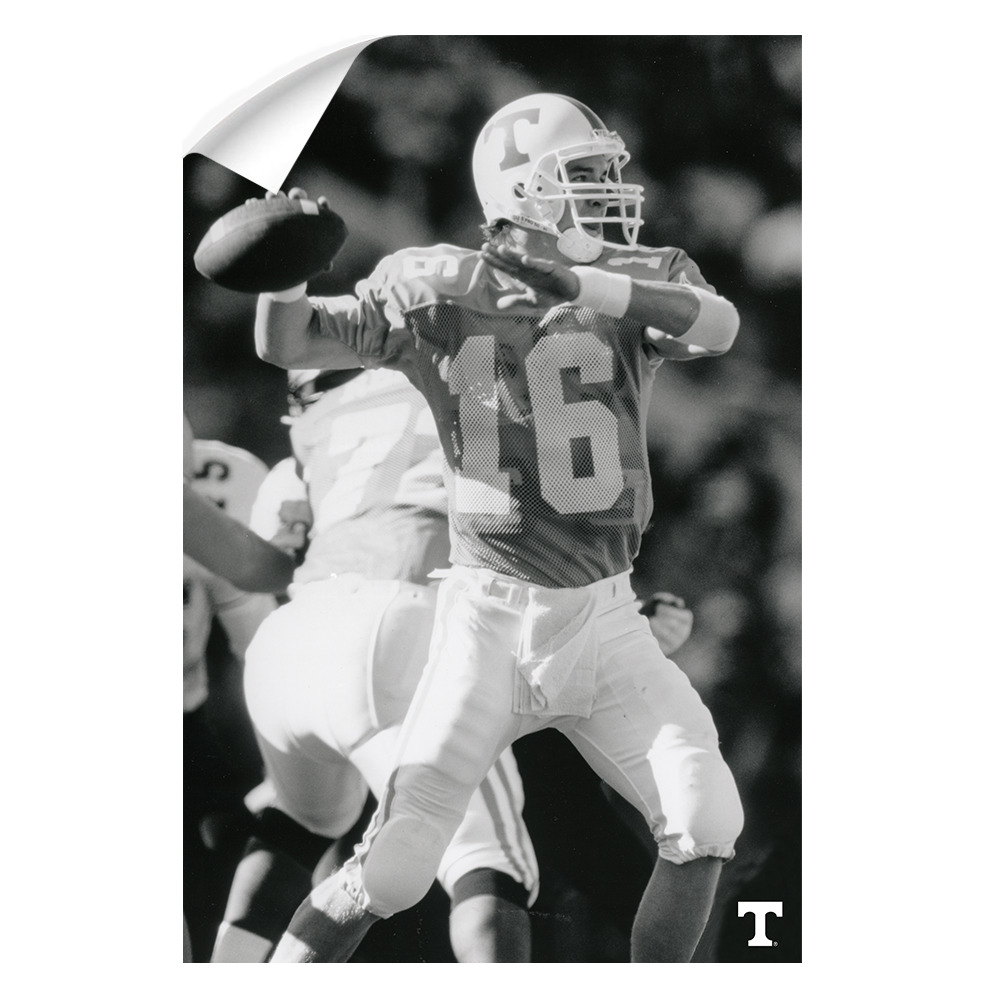 Tennessee Volunteers - Vintage Peyton Manning 2 - College Wall Art #Canvas