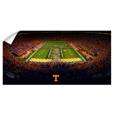 Tennessee Volunteers - Tennessee T Pano - College Wall Art #Wall Decal