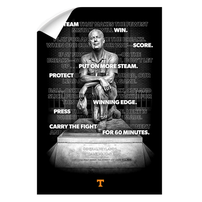 Tennessee Volunteers - Game Maxims - College Wall Art #Wall Decal