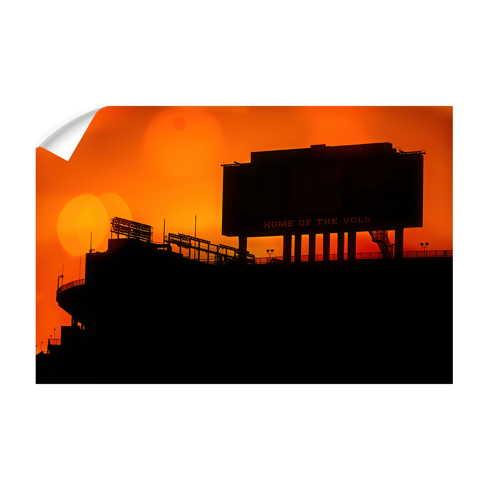 Tennessee Volunteers - Home of the Vols - College Wall Art #Canvas