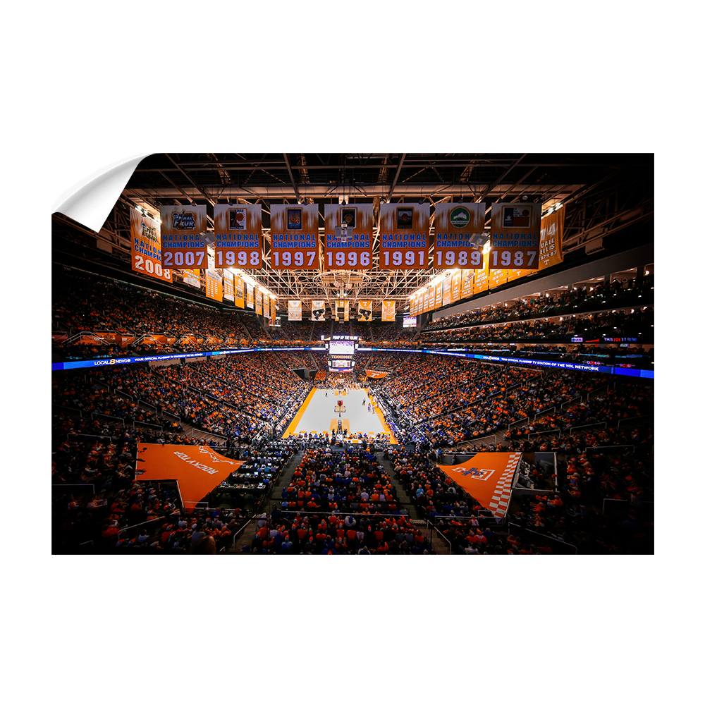 Tennessee Volunteers - Inside Thompson Boling - College Wall Art #Canvas