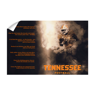 Tennessee Volunteers - Tennessee Football Game Maxims - College Wall Art #Wall Decal
