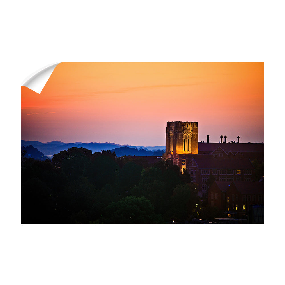 Tennessee Volunteers - Ayers Hall Sunrise - College Wall Art #Canvas