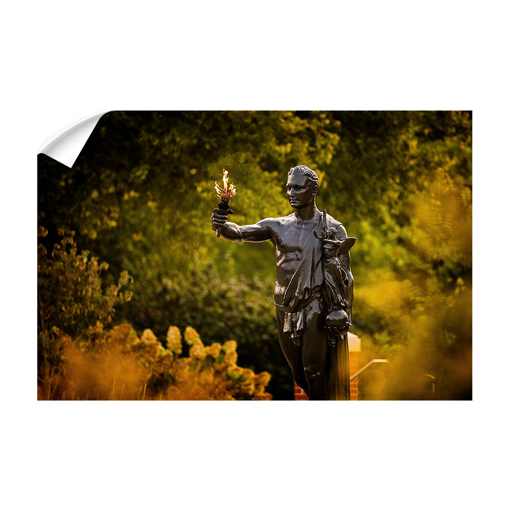 Tennessee Volunteers - Fall Torchbearer - College Wall Art #Canvas