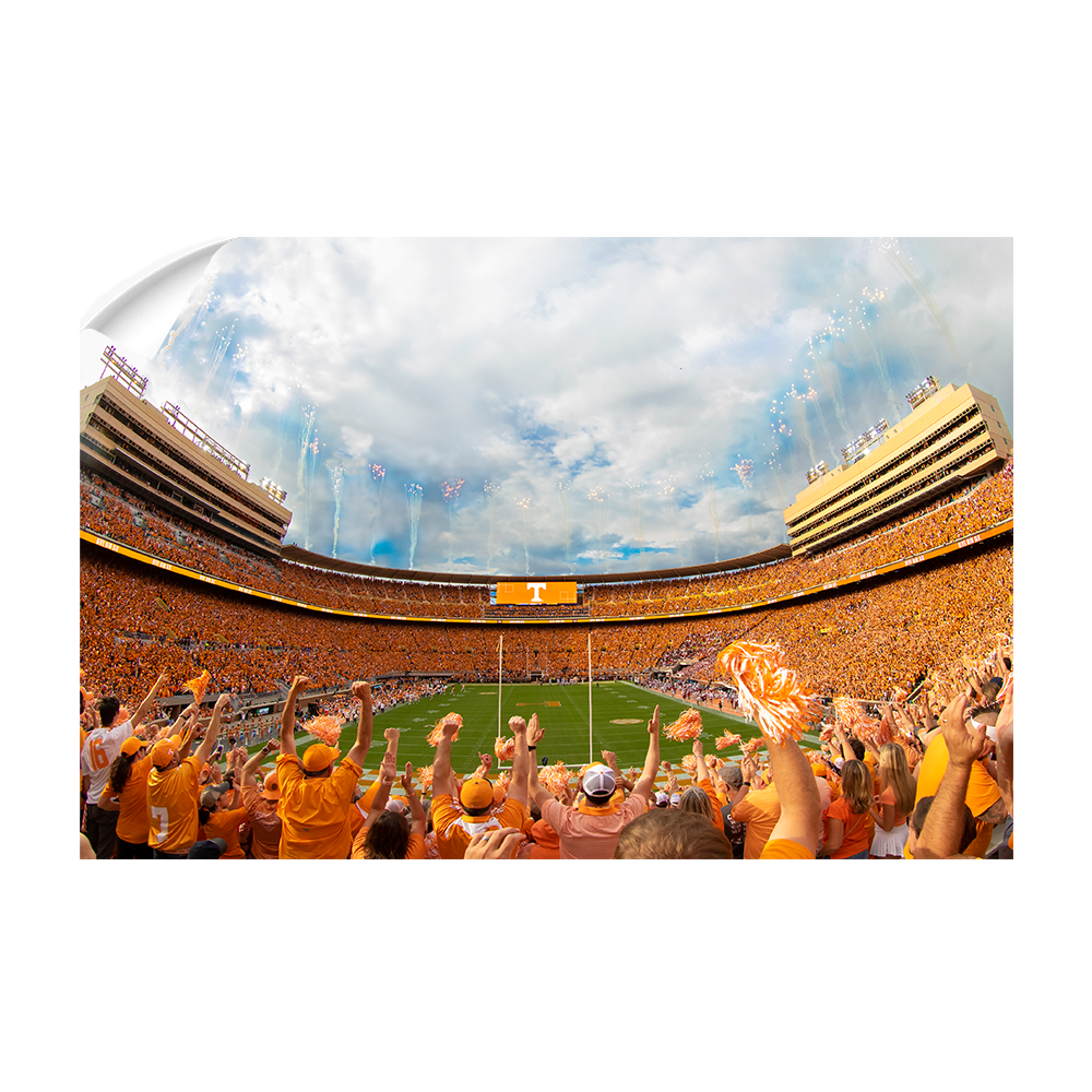 Tennessee Volunteers - Give Him Six End Zone - College Wall Art #Canvas