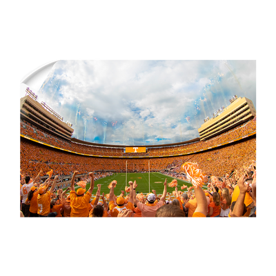 Tennessee Volunteers - Give Him Six End Zone - College Wall Art #Wall Decal