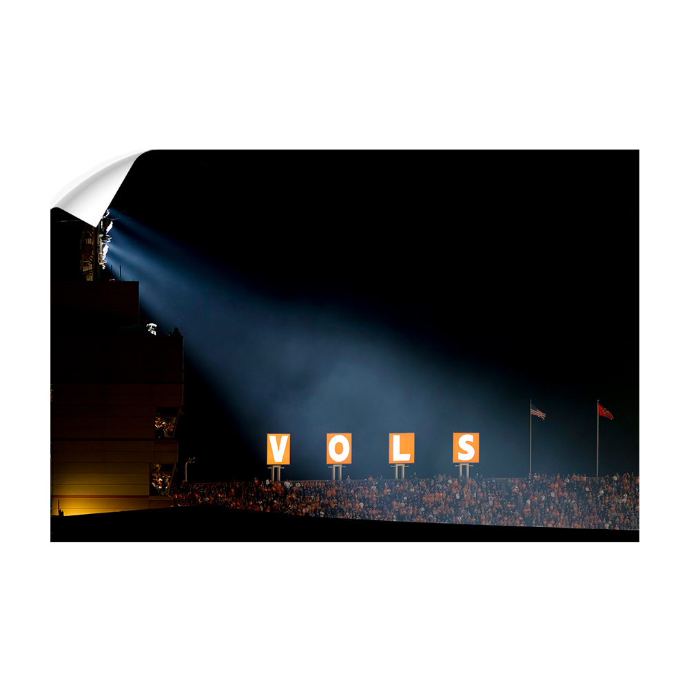 Tennessee Volunteers - VOLS Under the Lights - College Wall Art #Canvas