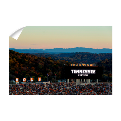 Tennessee Volunteers - Tennessee Football on an Autumn Day - College Wall Art #Wall Decal