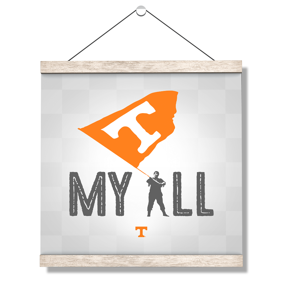 Tennessee Volunteers - My Vol All - College Wall Art #Canvas