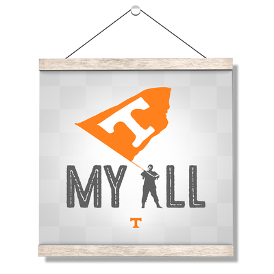 Tennessee Volunteers - My Vol All - College Wall Art #Hanging Canvas