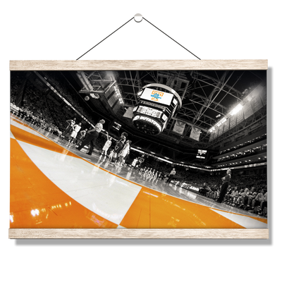 Tennessee Volunteers - Lady Vol Swish - College Wall Art #Hanging Canvas