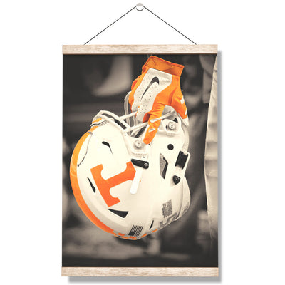 Tennessee Volunteers - Ready for Battle Smokey Orange - College Wall Art #Hanging Canvas