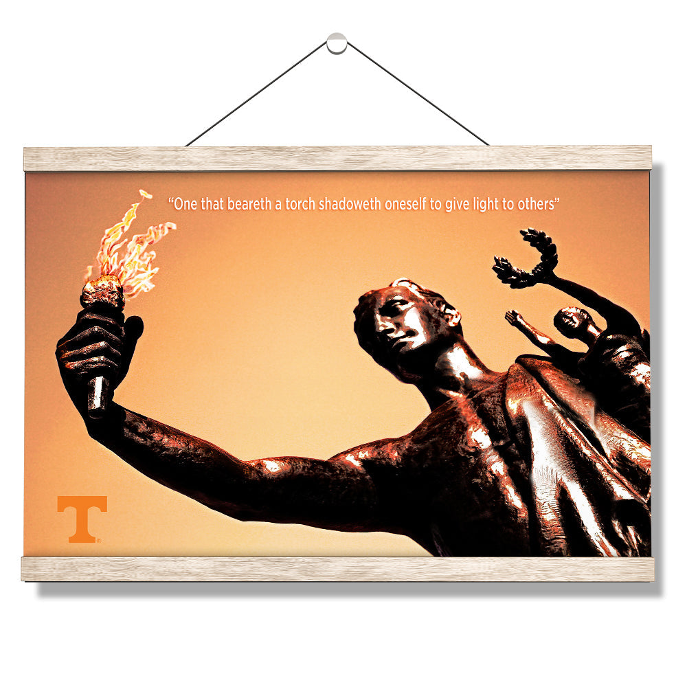 Tennessee Volunteers - Torchbearer 2 - College Wall Art #Canvas