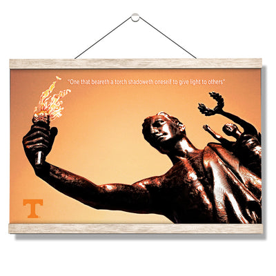 Tennessee Volunteers - Torchbearer 2 - College Wall Art #Hanging Canvas