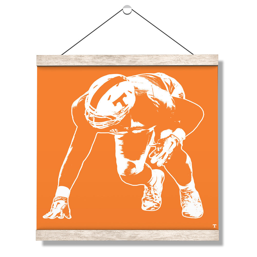 Tennessee Volunteers - Pass Rush - College Wall Art #Canvas