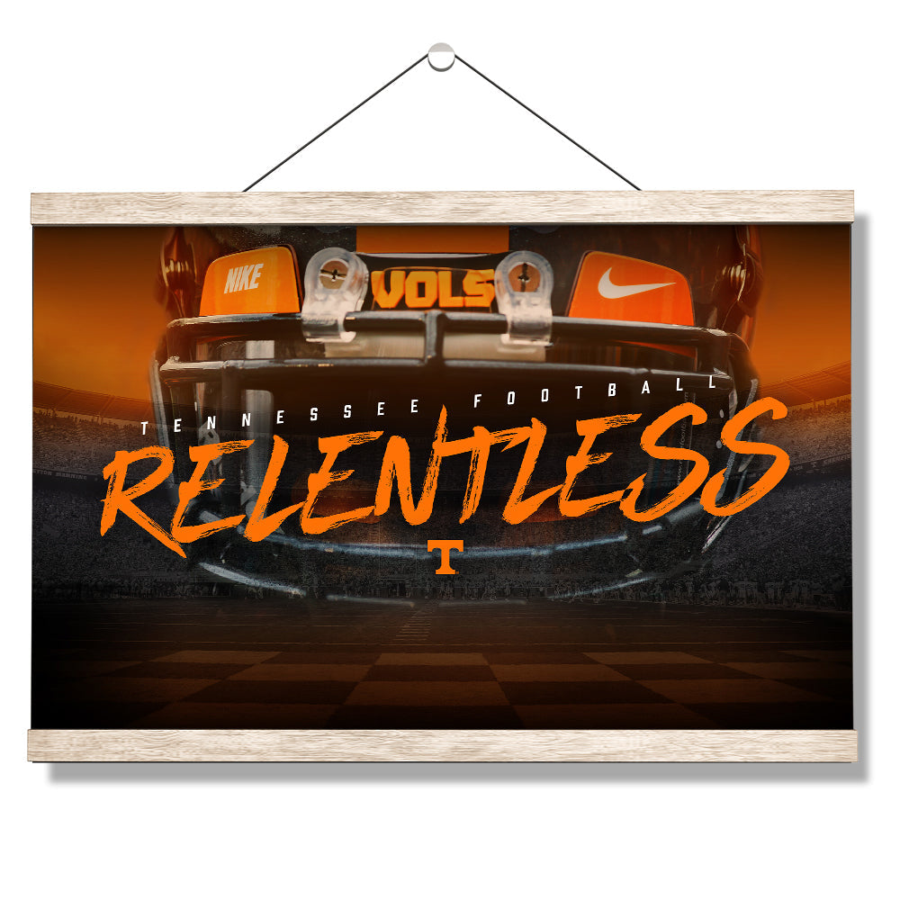 Tennessee Volunteers - Relentless - College Wall Art #Canvas