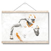 Tennessee Volunteers - Double Exposure T - College Wall Art #Hanging Canvas