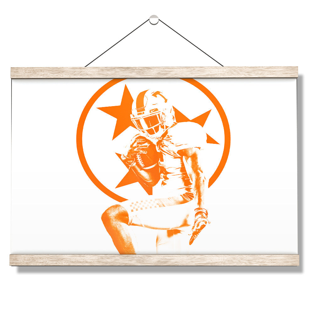 Tennessee Volunteers - Heisman Tri Star - College Wall Art #Canvas