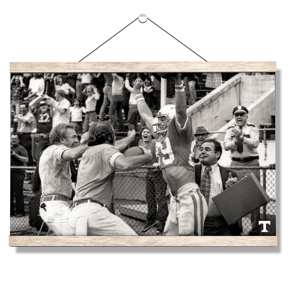 Tennessee Volunteers - Vintage Larry Seivers TD - College Wall Art #Canvas