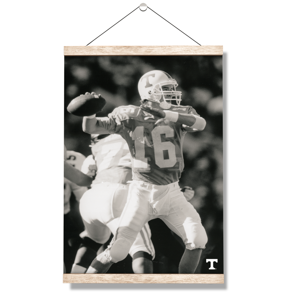 Tennessee Volunteers - Vintage Peyton Manning 2 - College Wall Art #Canvas