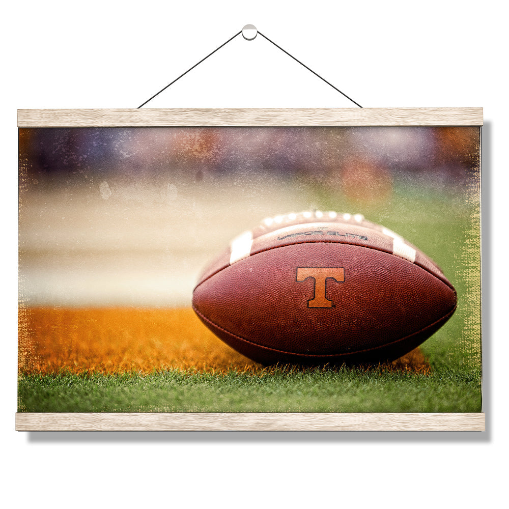 Tennessee Volunteers - Vintage Footballs - College Wall Art #Canvas