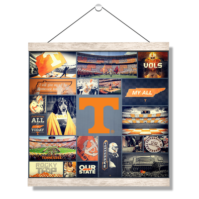 Tennessee Volunteers - Football Traditions - College Wall Art #Hanging Canvas