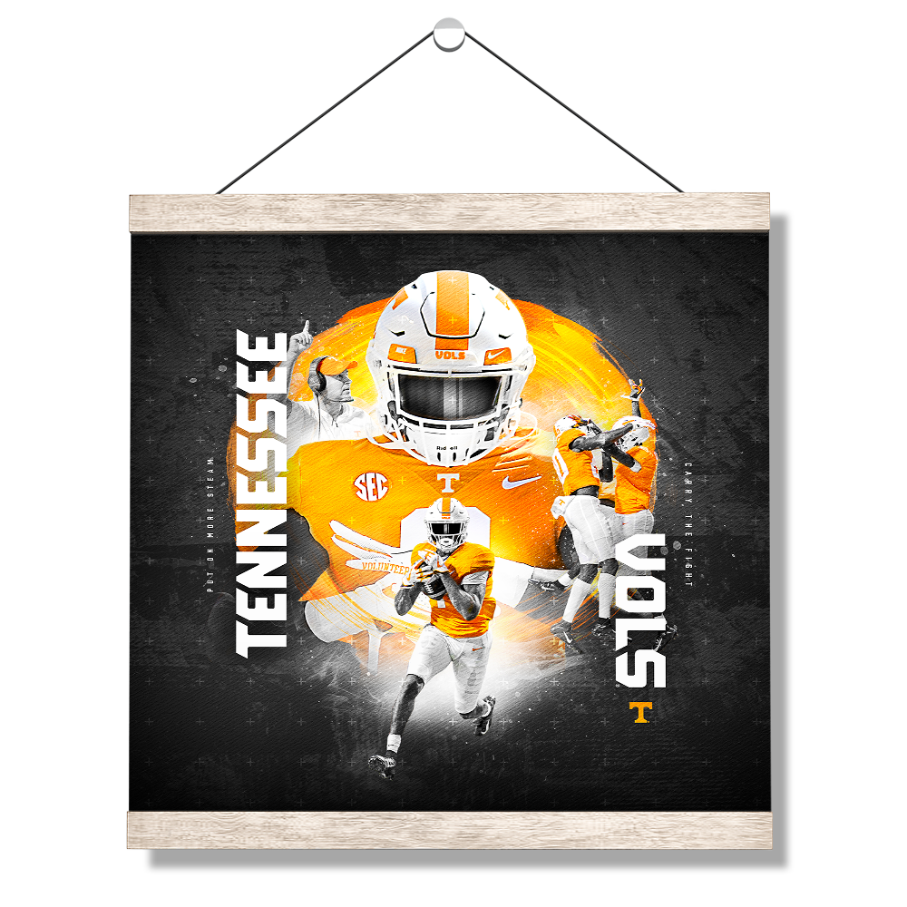 Tennessee Volunteers - Go Big Orange - College Wall Art #Canvas