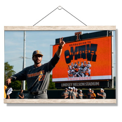 Tennessee Volunteers - We're Going to Omaha - College Wall Art #Hanging Canvas
