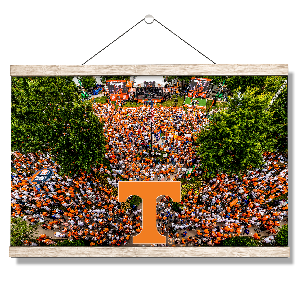 Tennessee Volunteers - Game Day Aerial - College Wall Art #Canvas