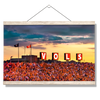 Tennessee Volunteers -Tennessee Vols Sunset - College Wall Art #Hanging Canvas
