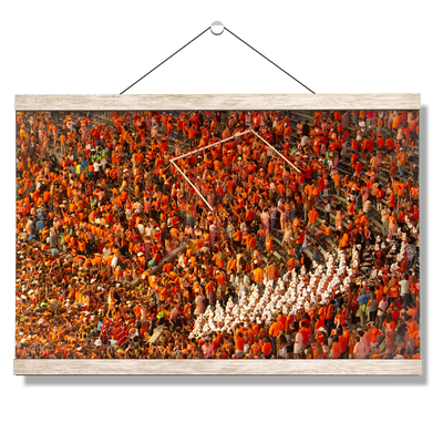 Tennessee Volunteers - Goal Post Exit - College Wall Art #Hanging Canvas