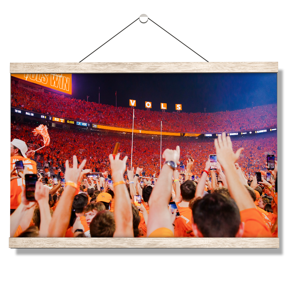 Tennessee Volunteers - Vols Celebrate - College Wall Art #Canvas