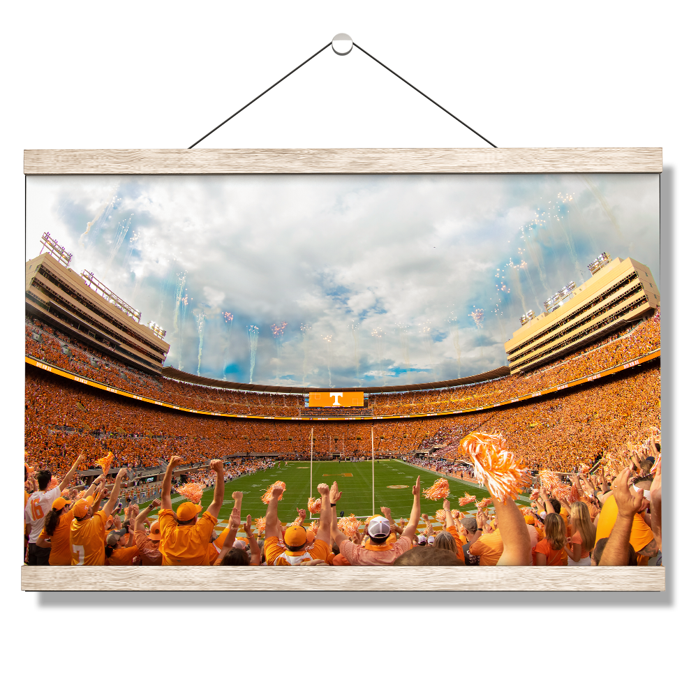 Tennessee Volunteers - Give Him Six End Zone - College Wall Art #Canvas