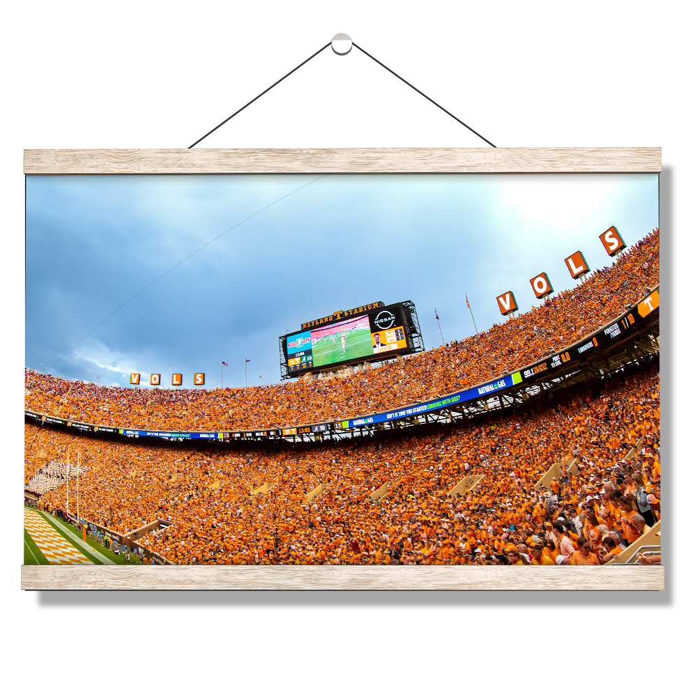 Tennessee Volunteers - VOLS VOLS Orange Out - College Wall Art #Canvas
