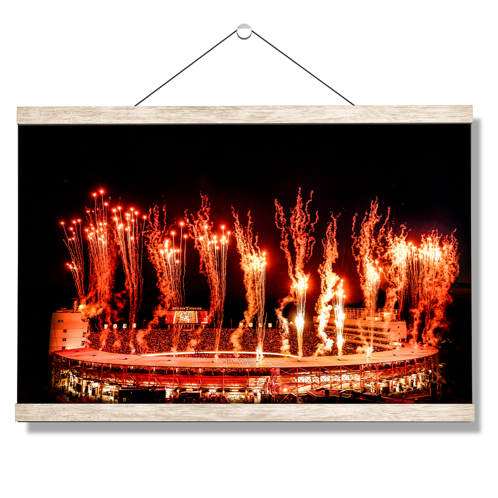 Tennessee Volunteers - Lighting up Neyland Stadium - College Wall Art #Canvas