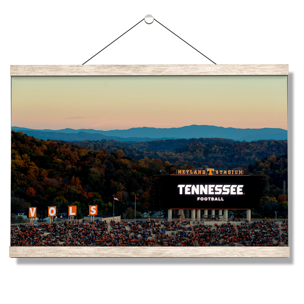 Tennessee Volunteers - Tennessee Football on an Autumn Day - College Wall Art #Canvas