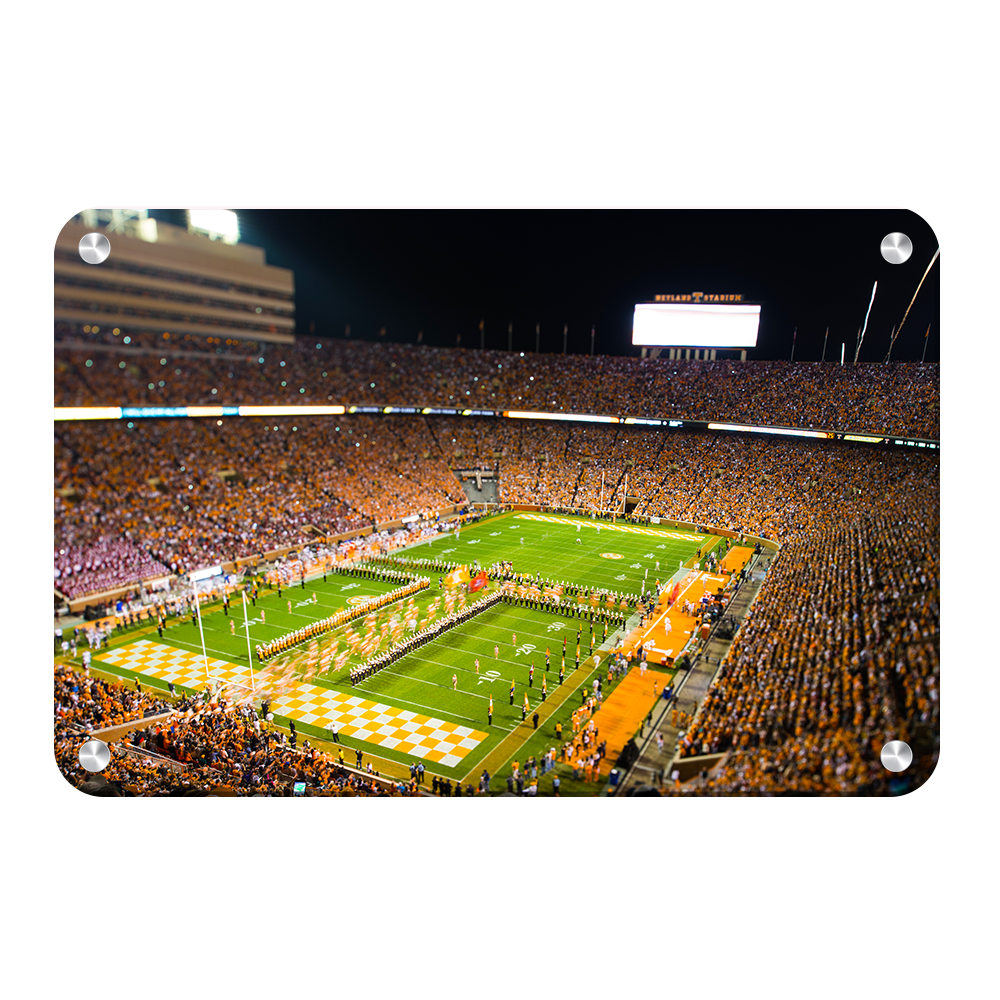 Tennessee Volunteers - Running Through the T 2015 - College Wall Art #Canvas