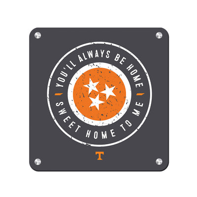 Tennessee Volunteers - TN You'll Always be Home - College Wall Art #Metal