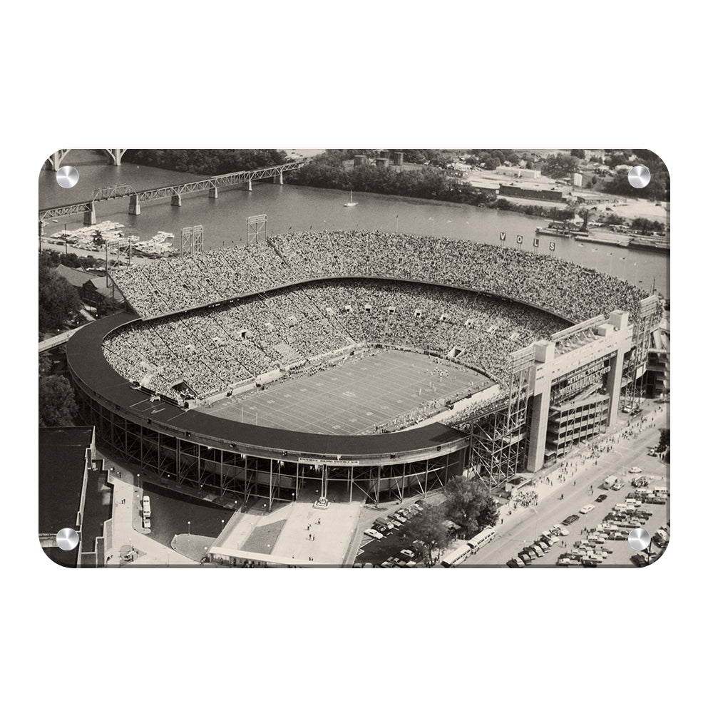 Tennessee Volunteers - Neyland Stadium 1970's - College Wall Art #Canvas