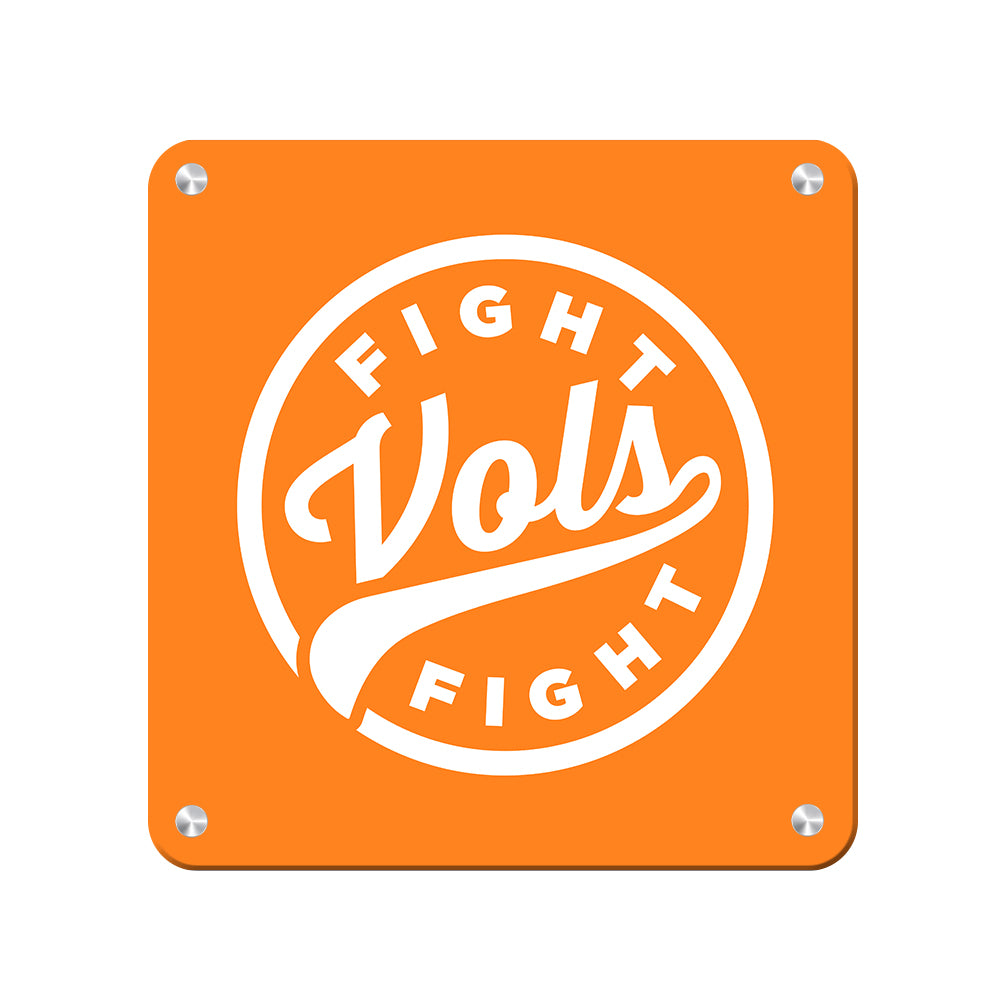 Tennessee Volunteers - Fight Vols Fight Orange - College Wall Art #Canvas