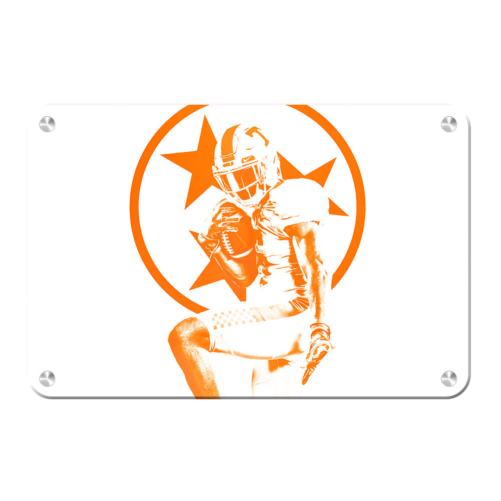 Tennessee Volunteers - Heisman Tri Star - College Wall Art #Canvas