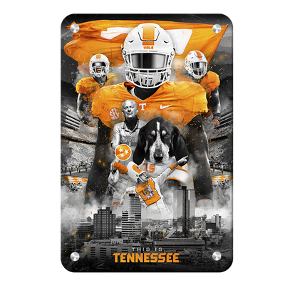 Tennessee Volunteers - This is Tennessee - College Wall Art #Metal