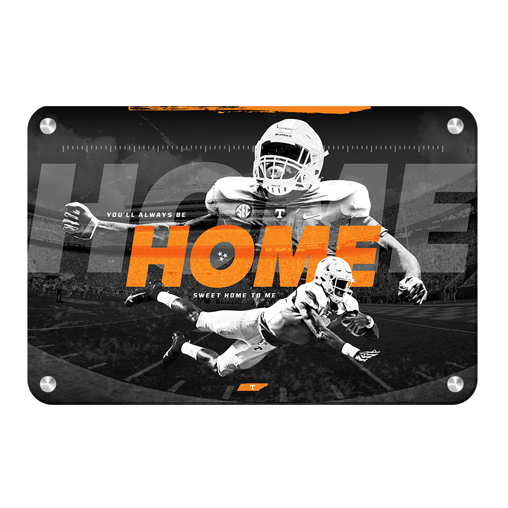 Tennessee Volunteers - Home - College Wall Art #Canvas
