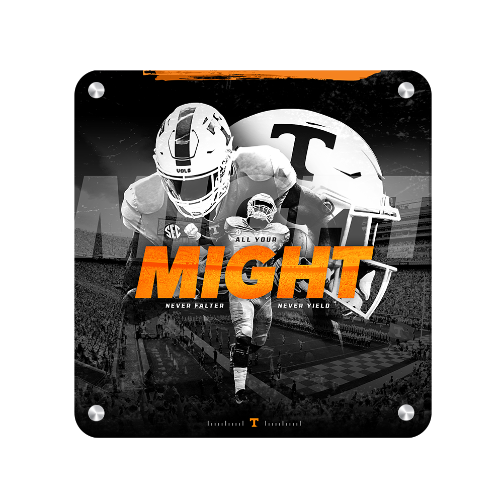 Tennessee Volunteers - Might - College Wall Art #Canvas